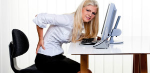 Cover Desk Worker Back Pain