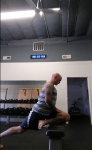Pigeon Full Front on Inclined Surface Angle Decreased Knee Angle Final